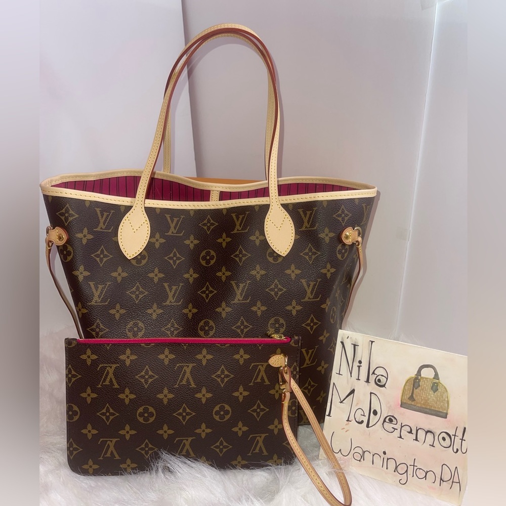 ⛔️ SOLD ⛔️ Neverfull MM Pivione ❤️ Like new condition